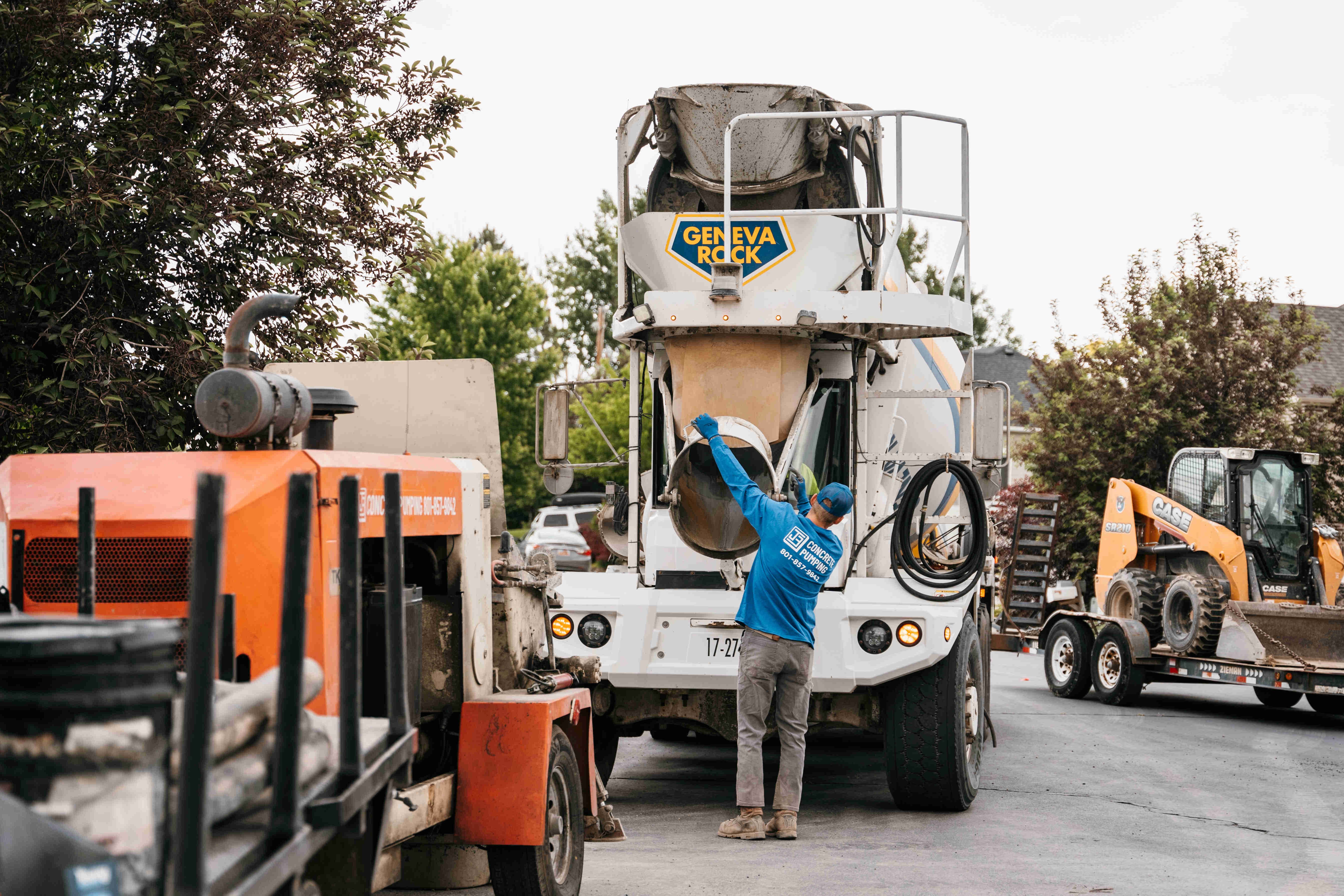 concrete pump project